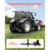 VEVOR 3 Point Trailer Hitch with 2 in Receiver, 3pt Quick Hitch Attachment, Heavy Duty Tractor Tow Drawbar Adapter, Compatible with Kubota, Mahindra, Ford, Yanmar, John Deere, Massey Ferguson