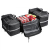 VEVOR ATV Rear Storage Bag, 54L ATV Rear Cargo Bag with 16L Cooler Insulated Bag, 600D Oxford Cloth Storage Rear Rack Seat Bag Fit Most ATVs with Rear Rack, Compatible with ATV, UTV, Can-Am Vehicles