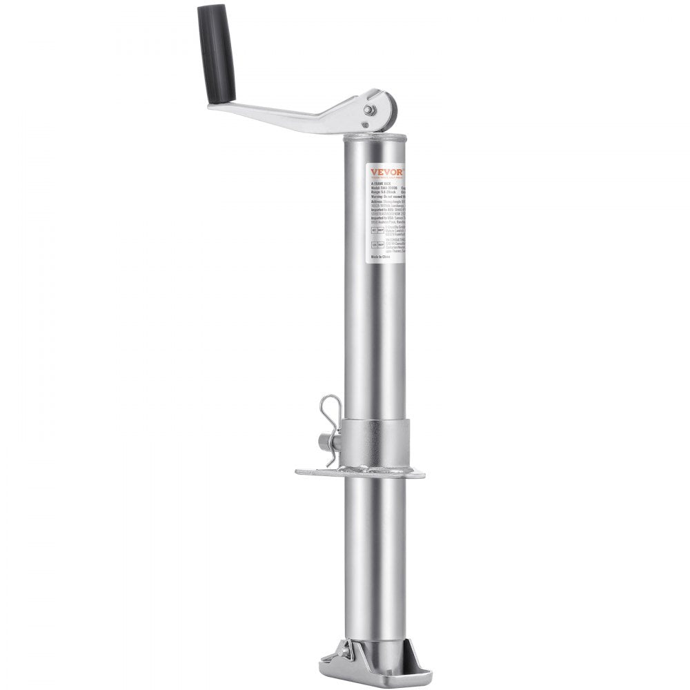 A Frame Trailer Jack Bolt on Trailer Tongue Jack 2000 lbs 14.2" Travel