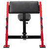 VEVOR Preacher Curl Bench, Strength Training Benches, Max load 660 LBS Home Gym Fitness Equipment, Seated Arm Isolated Barbell Dumbbell Bicep Station, Adjustable Weight Bench with Bar Holders