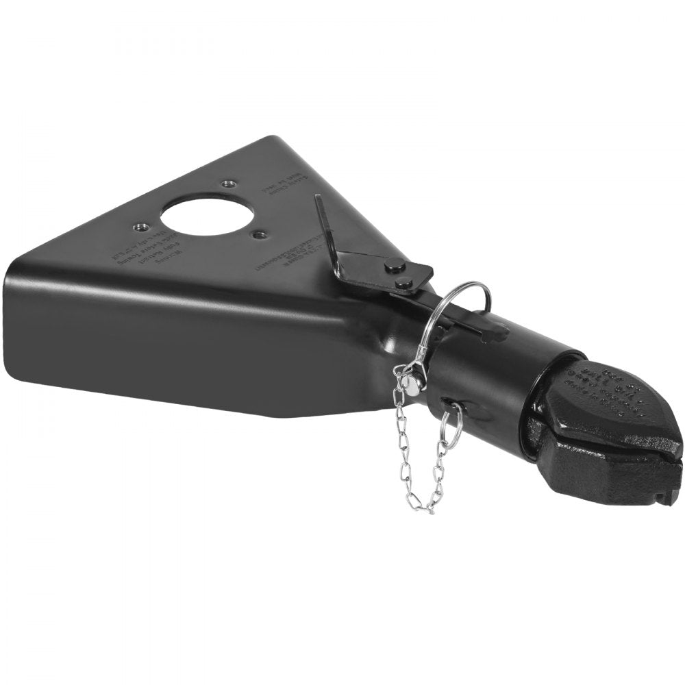 VEVOR A-Frame Trailer Coupler, Fits 2-Inch Hitch Ball Size, 7000 lbs Towing Capacity, Heavy Duty Steel Coupler, Ideal for Towing Station Wagons, Pickup Trucks, SUVs, Campers, Black Coating Surface