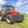VEVOR Skid Steer Mount Plate Thick Skid Steer Attachment Plate Steel Quick Attachment Loader Plate with 3 Additional Welding Rods Easy to Weld or Bolt to Different Accessories (1/4\")