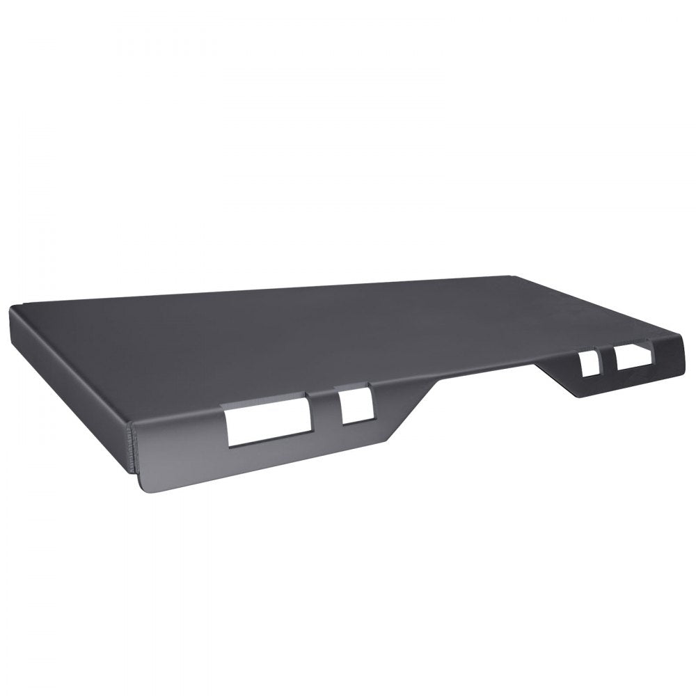 VEVOR Skid Steer Mount Plate Thick Skid Steer Attachment Plate Steel Quick Attachment Loader Plate with 3 Additional Welding Rods Easy to Weld or Bolt to Different Accessories (1/4\")