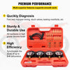 Bestauto Fuel Vacuum Carburetor Synchronize Tool Kit Fuel Vacuum Carburetor Synchronizer carb sync Gauge Set with Rubber Hose