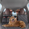 VEVOR Back Seat Extender for Dogs,Dog Hammock for Car Back seat,Waterproof Hard Bottom Dog Car Seat Cover for Back Seat 54"x24",Supports 400lbs with Mesh Window and Storage Pocket for Car, SUV