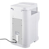 VEVOR Commercial Ice Shaver Crusher, 220lbs Per Hour Electric Snow Cone Maker with 8L Ice Cube Box, 350W 1500RPM Tabletop Shaved Ice Machine for Parties Events Bar, Home and Commercial Use (White)