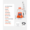 VEVOR Battery Powered Backpack Sprayer, 4 Gallons Electric Lawn Sprayer with 8 Nozzles & 2 Telescopic Wands, 90PSI Adjustable Pressure, 4-6 Hour Runtime, Yard Sprayers for Lawn and Garden