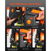 VEVOR Backpack Leaf Blower, 43CC 2-Stroke Engine Gas Powered Leaf Blower with 1.38L Fuel Tank, 447 CFM Air Volume, 150 MPH Air Speed, Ideal for Lawn Care, Leaves Cleaning, Yard Debris & Snow Removal