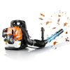 VEVOR Backpack Leaf Blower, 43CC 2-Stroke Engine Gas Powered Leaf Blower with 1.38L Fuel Tank, 447 CFM Air Volume, 150 MPH Air Speed, Ideal for Lawn Care, Leaves Cleaning, Yard Debris & Snow Removal