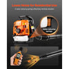 VEVOR Backpack Leaf Blower, 75.6CC 4-Stroke Engine Gas Powered Leaf Blower with 1.8L Fuel Tank, 615 CFM Air Volume, 179 MPH Air Speed, Ideal for Lawn Care, Leaves Cleaning, Yard Debris & Snow Removal