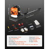 VEVOR Backpack Leaf Blower, 75.6CC 4-Stroke Engine Gas Powered Leaf Blower with 1.8L Fuel Tank, 615 CFM Air Volume, 179 MPH Air Speed, Ideal for Lawn Care, Leaves Cleaning, Yard Debris & Snow Removal