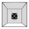 VEVOR Golf Batting Cage, 10 x 10 x 10 FT Golf Cage, Driving Hitting Cages with 3-Ply Knotless Polyester, Golfs Target & 9-Hole Baseball Target, Golfs Hitting Net for Indoor, Outdoor, Backyard