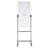 VEVOR Rolling Magnetic Whiteboard, Double-sided Mobile Whiteboard 24x48 Inches, Adjustable Height Dry Erase Board with Wheels, 1 Magnetic Erase & 3 Dry Erase Markers & Movable Tray for Office School