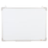 VEVOR Magnetic Whiteboard, 24 x 18 Inches, Dry Erase Board for Wall with Aluminum Frame, White Board Includes 1 Magnetic Erase & 2 Dry Erase Marker & Movable Tray for Office Home Restaurant and School