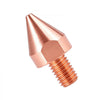 VEVOR Replacement Electrode Tips for DN-100E Spot Welder Machine, High-Conductivity Copper, Concentrated Conical Spot Welding, for Sheet Metal Welding and Versatile Metalworking Projects