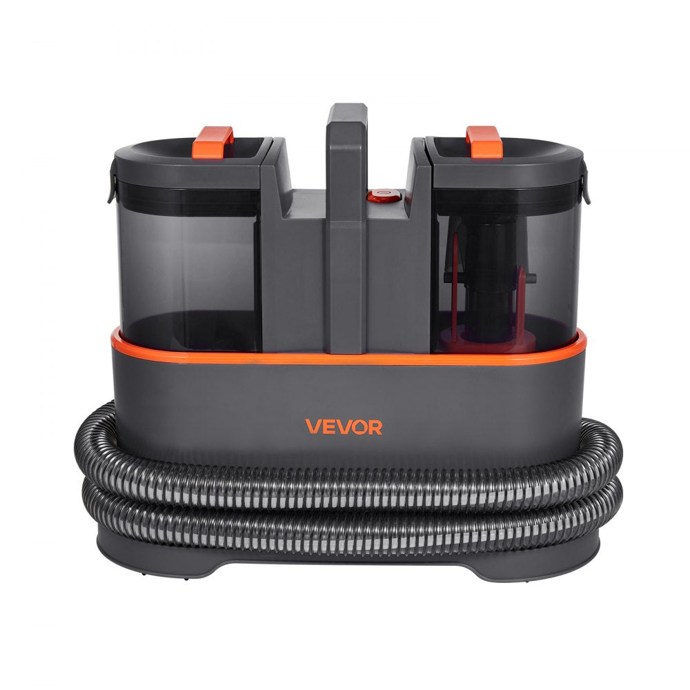 VEVOR Carpet Cleaner Machine, 50.72 oz Clean Water Tank & 27.05 oz Dirty Water Tank, Portable Upholstery Shampooer, 11.5Kpa Handheld Furniture Extractor, Spot and Stain Deep Cleaner for Rug Couch Car