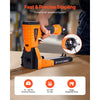 VEVOR Pneumatic Carton Closing Stapler, 13 Gauge Pneumatic Cardboard Staple Gun for 1-3/8 inch Crown 5/8" & 3/4" Length, Depth-Adjustable 70-120 PSI Air Staple Gun for Boxes Carton Closing, Packaging
