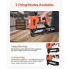 VEVOR Pneumatic Staple Gun, 16 Gauge 1-inch Wide Crown Pneumatic Stapler 5/8" to 1-1/2" Length, 70-120PSI Air Staple Gun with Two Firing Modes for Roof Decking, Wall Sheathing, Fencing, Subflooring