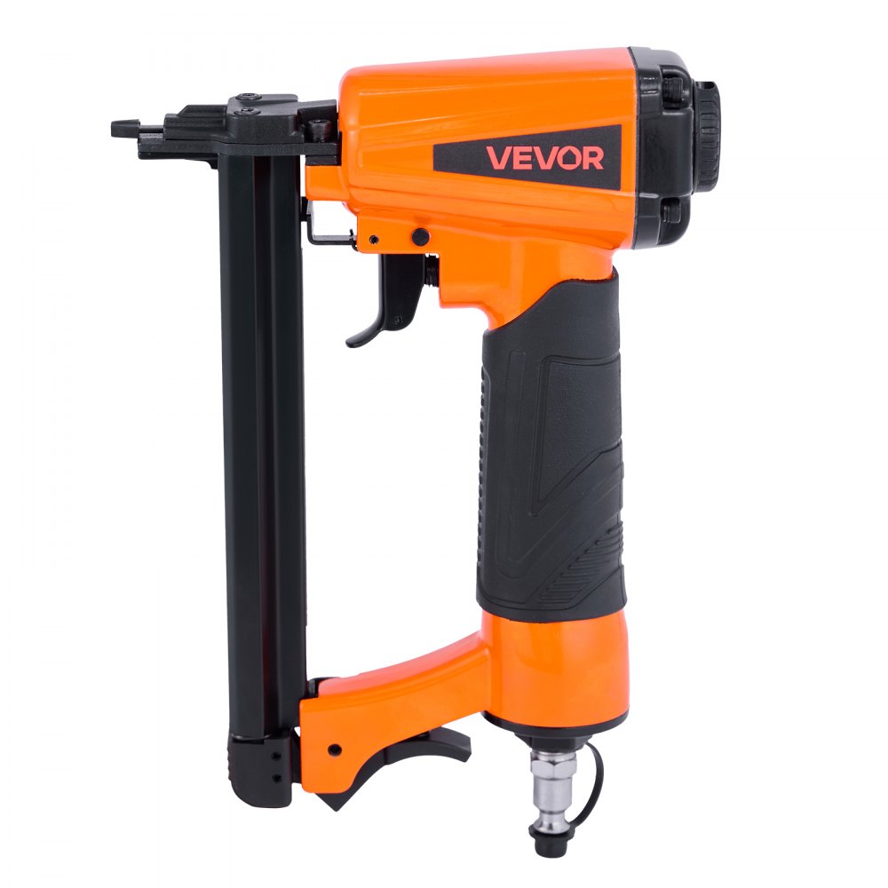 VEVOR Pneumatic Staple Gun, 20 Gauge T50 Pneumatic Upholstery Stapler for 7/16" Crown 5/32"-5/8" Length Staples, 70-110 PSI Air Staple Gun for Woodworking, Upholstering, Fabric, Crafts, DIY Projects