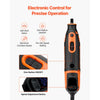 VEVOR 51-Piece Rotary Tool Kit, 200W Mini Power Rotary Tool Corded, 8000-40000RPM Multi-Purpose DIY Tools with Universal Chuck for Engraving, Sanding, Grinding, Polishing, Cutting, DIY Crafts