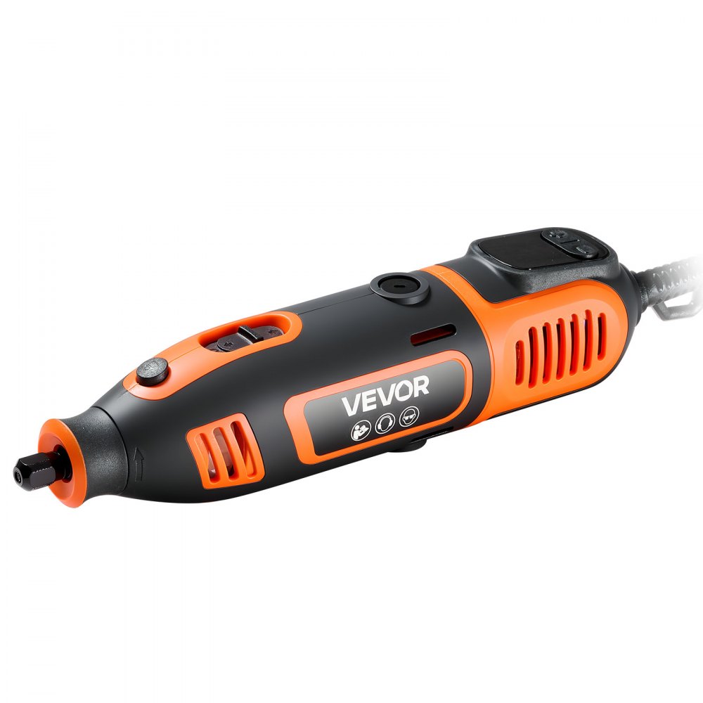 VEVOR 51-Piece Rotary Tool Kit, 200W Mini Power Rotary Tool Corded, 8000-40000RPM Multi-Purpose DIY Tools with Universal Chuck for Engraving, Sanding, Grinding, Polishing, Cutting, DIY Crafts