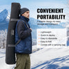 VEVOR Portable Ice Shelter, 1-2 Person Pop-Up Ice Fishing Tent, 24 Square Feet Fishable Area, Ice Shanty for Winter Fishing, Waterproof Oxford Ice Cube with Anchors/Ropes/Carrying Bag, 60"x60", Black