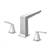 VEVOR Roman Tub Faucet, 3 Hole Waterfall Bathtub Faucet, Bath Tubs Faucets Set with 2 Handles, Roman Tub Faucets Deck Mount for Pet Washing, Baby Care, Adult Bathing, Silver, Right-Angle Tub Faucet