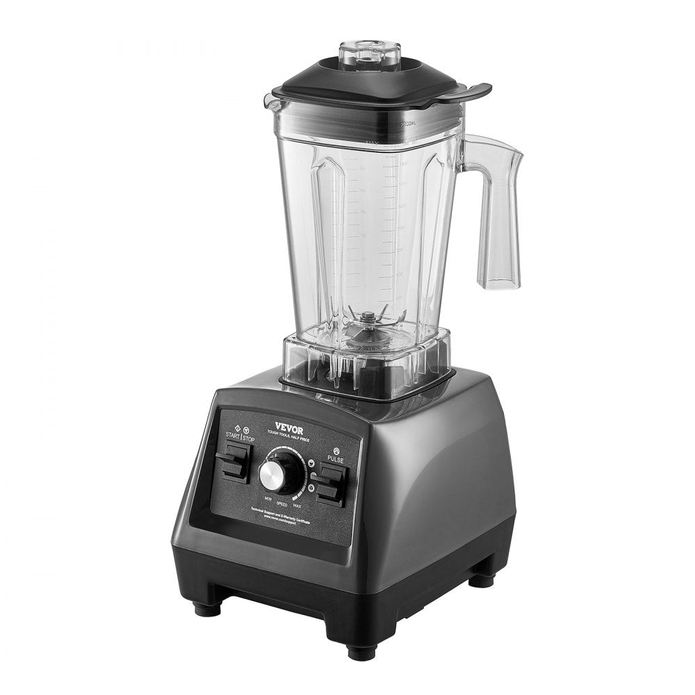 VEVOR Blender for Smoothies, 61 oz 1400W, Professional Blender with Powerful Motor, Multi-Functional Food Processing Blender for Smoothie/Milkshake/Juice, Fits for Kitchen
