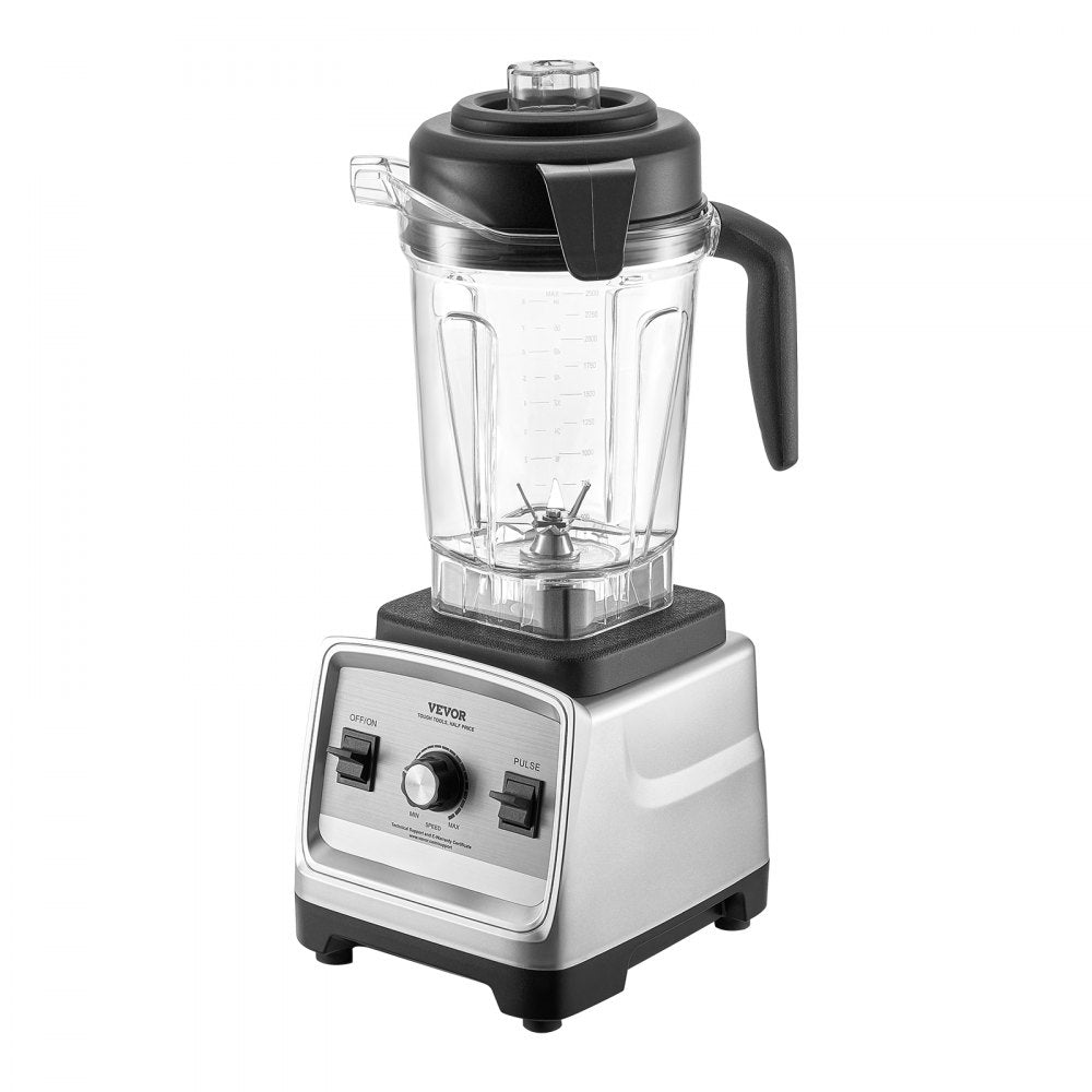 VEVOR Blender for Smoothies, 85 oz 1400W, Professional Blender with Powerful Motor, Multi-Functional Food Processing Blender for Smoothie/Milkshake/Juice, Fits for Kitchen