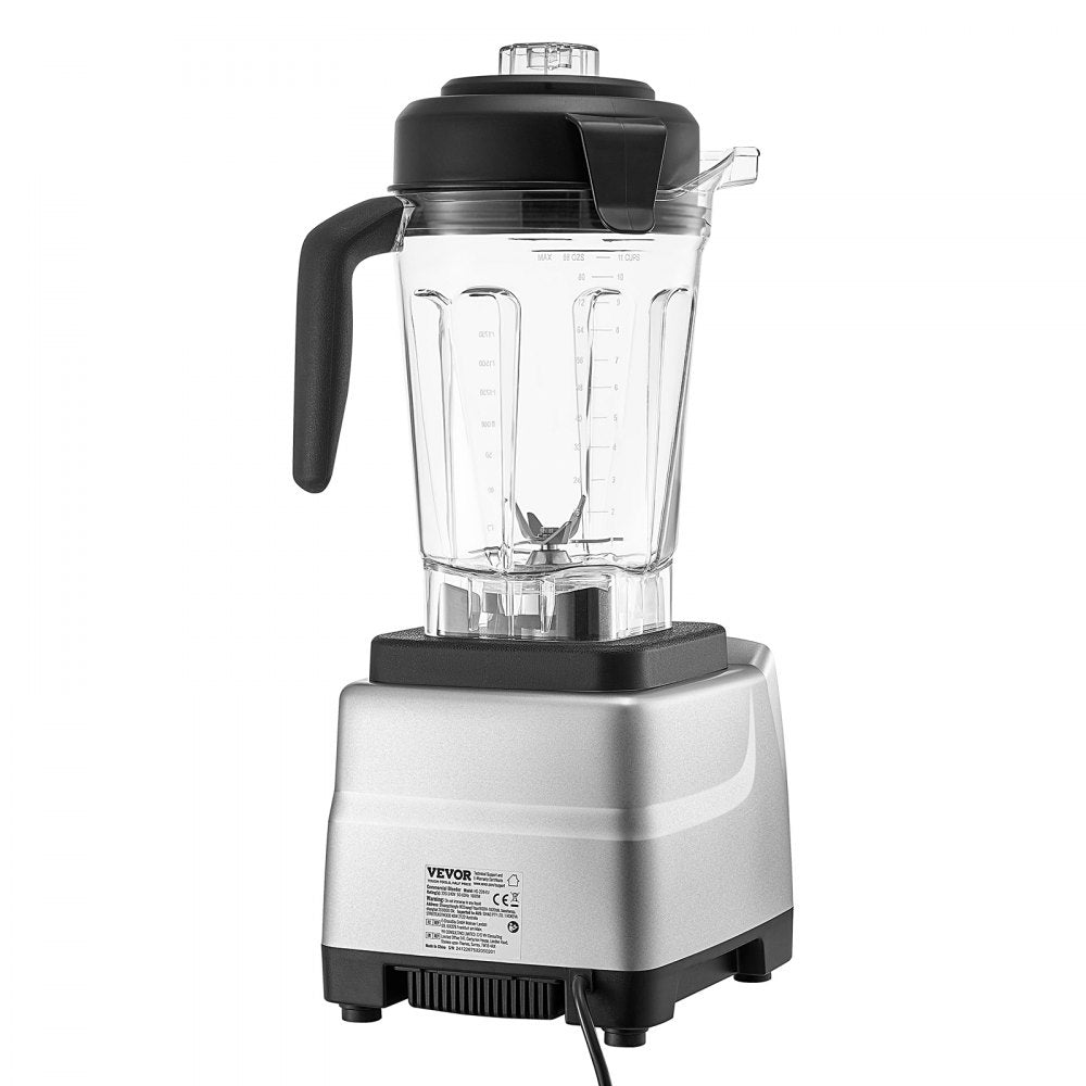 VEVOR Blender for Smoothies, 85 oz 1400W, Professional Blender with Powerful Motor, Multi-Functional Food Processing Blender for Smoothie/Milkshake/Juice, Fits for Kitchen