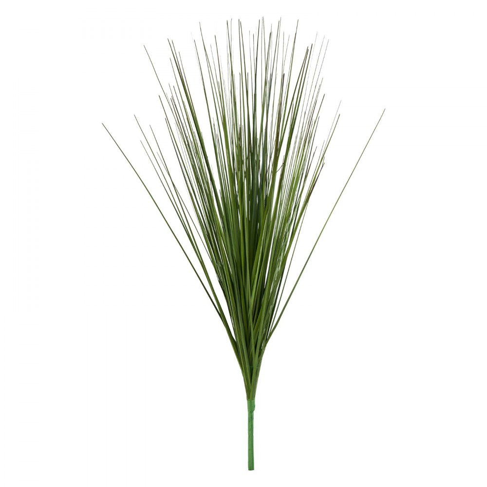 VEVOR Artificial Grass Plant, 27 inch Faux Onion Grass Fake Greenery Shrubs Plant, Premium PVC for Indoor Outdoor House Home Garden Office Room Décor, Housewarming, 8 Pack Green