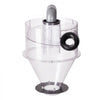VEVOR Cyclone Dust Separator, 4" Retrofit Cyclone Separator for Dust Collectors, ABS Dust Deputy With 2" Hole O.D. Connector & Hose for Wet/Dry Shop Vacuums, Fits 5-10 Gallon Tank (Tank Exclude)