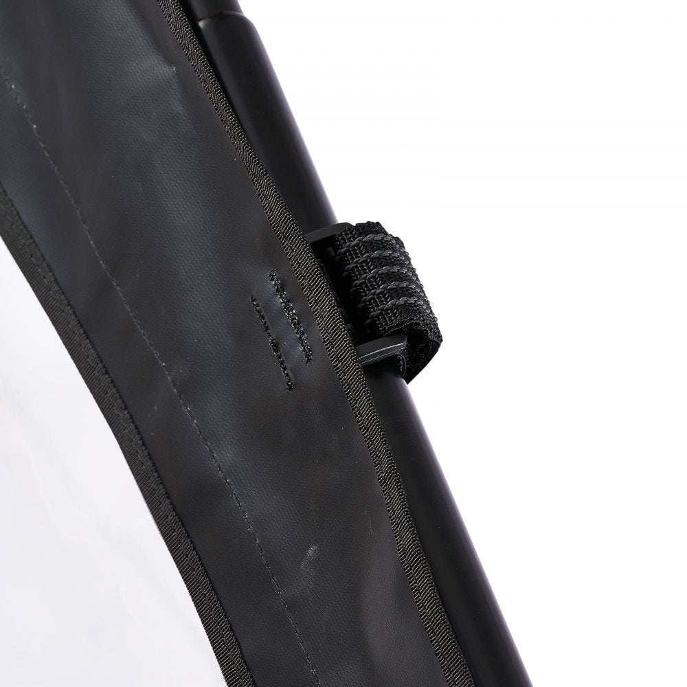 VEVOR Cab Enclosure Upper Doors, Compatible with Can-Am Maverick X3 MAX 4-Seater 2017-2024, Soft Upper Doors, Windproof Upgraded Zipper UTV Soft Side Window Kit, Work with Roof and Partial Windshields