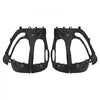VEVOR Cab Enclosure Upper Doors, Compatible with Polaris RZR XP4 1000/Turbo 2014-2023, Soft Upper Doors, Windproof Upgraded Zipper UTV Soft Side Window Kit, Work with Side Mirrors and Windshields