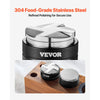VEVOR Coffee Distributor 51mm, 2-in-1 Adjustable Espresso Distributor with Fan-Shaped Base, Coffee Distributor 304 Stainless Steel with Easy-to-Disassemble Design
