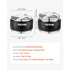 VEVOR Coffee Distributor 53mm, 2-in-1 Adjustable Espresso Distributor with Fan-Shaped Base, Coffee Distributor 304 Stainless Steel with Easy-to-Disassemble Design