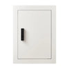 VEVOR 0.83 sq.ft Wall Safe, 3-Tier Hidden Wall Safe with Password, Key & Turning Knob, Q235 Cold-Rolled Steel In-Wall Box with Adjustable Shelves & Mounting Holes for Money, Jewelry, Passport, White