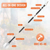 VEVOR Survival Shovel, 13 in 1 Camping Shovel Folding Multitool, Military Grade Portable Compact Tactical Shovel, Multifunction for Off-Roading, Camping, Hiking, Outdoor, Survivalist and Emergency