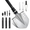 VEVOR Survival Shovel, 13 in 1 Camping Shovel Folding Multitool, Military Grade Portable Compact Tactical Shovel, Multifunction for Off-Roading, Camping, Hiking, Outdoor, Survivalist and Emergency