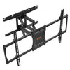 VEVOR Full Motion TV Mount Fits for Most 37-75 inch TVs, Swivel Tilt Horizontal Adjustment TV Wall Mount Bracket with 4 Articulating Arms, Max VESA 600x400mm, Holds up to 132 lbs