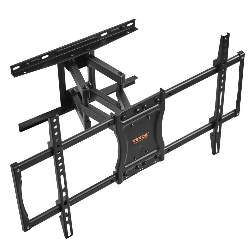 VEVOR Full Motion TV Mount Fits for Most 37-75 inch TVs, Swivel Tilt Horizontal Adjustment TV Wall Mount Bracket with 4 Articulating Arms, Max VESA 600x400mm, Holds up to 132 lbs