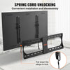 VEVOR Universal TV Wall Mount, Low Profile TV Mount Fits for Most 37-70 inch TVs, Tilt Wall Mount TV Brackets, Max VESA 600x400mm, Holds up to 132 lbs