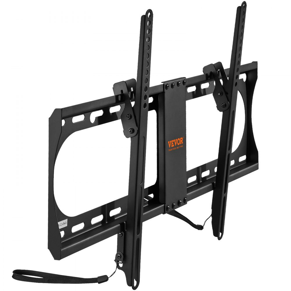 VEVOR Universal TV Wall Mount, Low Profile TV Mount Fits for Most 37-70 inch TVs, Tilt Wall Mount TV Brackets, Max VESA 600x400mm, Holds up to 132 lbs