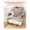 VEVOR Laminator Machine, Cold and Hot Laminator for Max A3 Paper Size, 1 min Quick Warm Thermal Laminator, 3-5 mil Thickness, Ideal for Home, Office, Business, or School Supplies, White + Grey