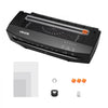 VEVOR Laminator Machine, Cold and Hot Lamination for Max A3 Paper Size, 1 min Quick Warm Portable Laminator, 3-10 mil Thickness, Ideal for Home, Office, Business, or School Supplies, Black