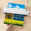 VEVOR Laminator Machine, Thermal Laminator for Max A3 Paper Size, 2-3 min Quick Warm Portable Laminator, 3-5 mil Thickness, Ideal for Home, Office, Business, or School Supplies, White + Black
