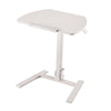 VEVOR Standing Desk, Adjustable Height Mobile Stand Up Desk with Tilting Desktop, 25.6 x 19 in Small Computer Sit Stand Workstation, 33 lbs Capacity, Pneumatic Lift for Home Office, Fully Assembled