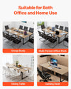VEVOR conference table suitable for office and home use group study dining table gaming desk
