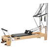 VEVOR Pilates Reformer with Tower 94" Pilates Machine 400 lbs Maple Wood, for Home Use and Gym Workout, with Jump Board, Music Wire Springs, and Sitting Box, Suitable for Advanced and Beginners Users
