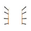VEVOR Wall Kayak Storage Rack, 4-Capacity Wall Mounted Kayak Holders for Kayak Canoe Paddle Board, Kayak Storage Hooks with Adjustable Padded Arms, 400 LBS Load Kayak Hanger for Indoor Outdoor Garage